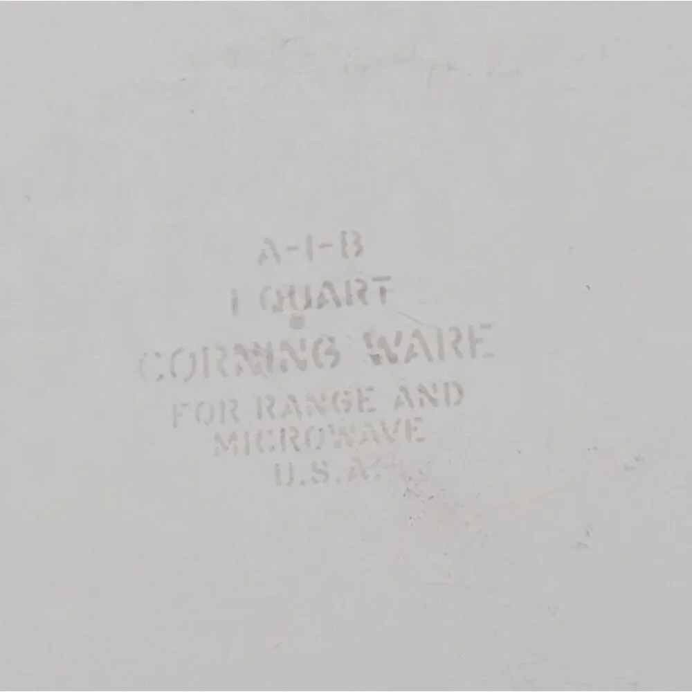 L'Echalote Corning Ware Spice of Life A-1-B‎ Casserole Dish Pyrex Lid Vtg 1 Qt